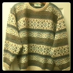 Vintage Wool Sweater Ireland Blarney Woolen Mill